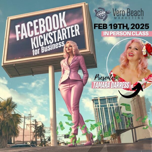 Facebook Business Kickstarter - In Person Class - Feb 19 2025, 5:30-6:30 PM